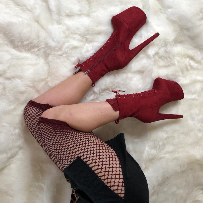 BabyDoll Dark Red - 8 INCH - Image 3