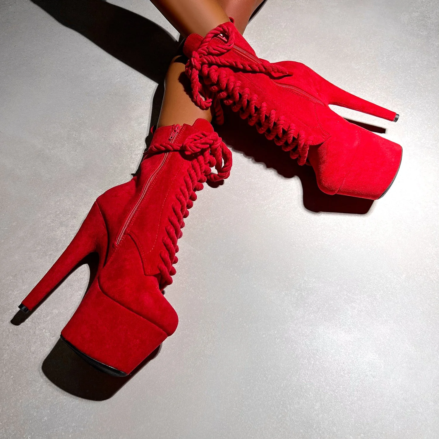 BABYDOLL ROPE - ALL TIED UP - RED - 7INCH - Image 4
