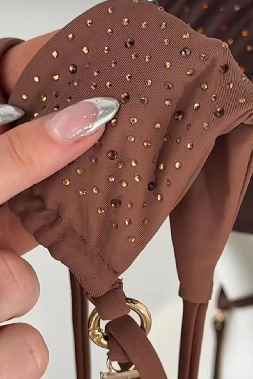 Brown Sugar - Bikini Clasp Top - Image 8