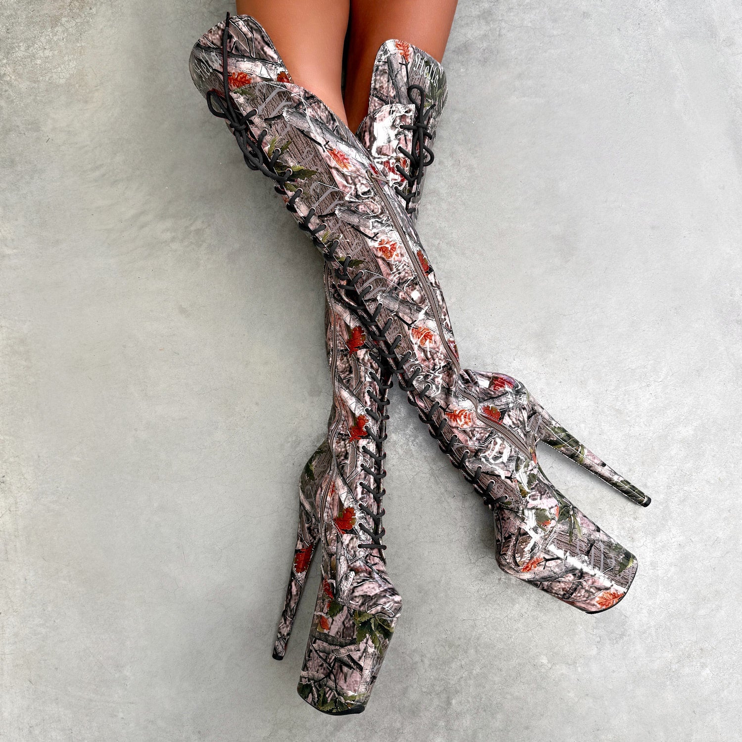 Manhunt - Over Knee Boot - 9INCH - LIMITED ED.