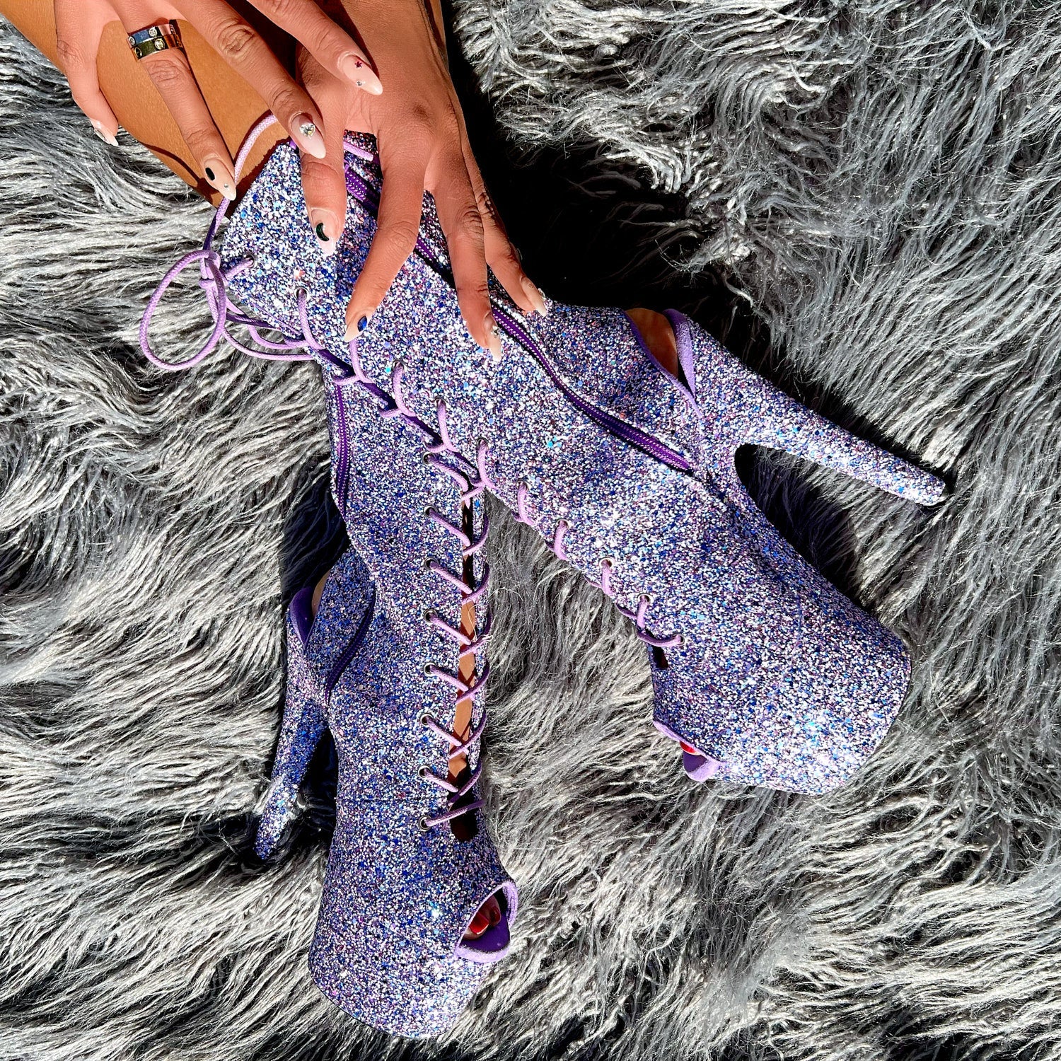 The Glitterati Xtra - OHOT Boot - Confetti - 7INCH - Image 3