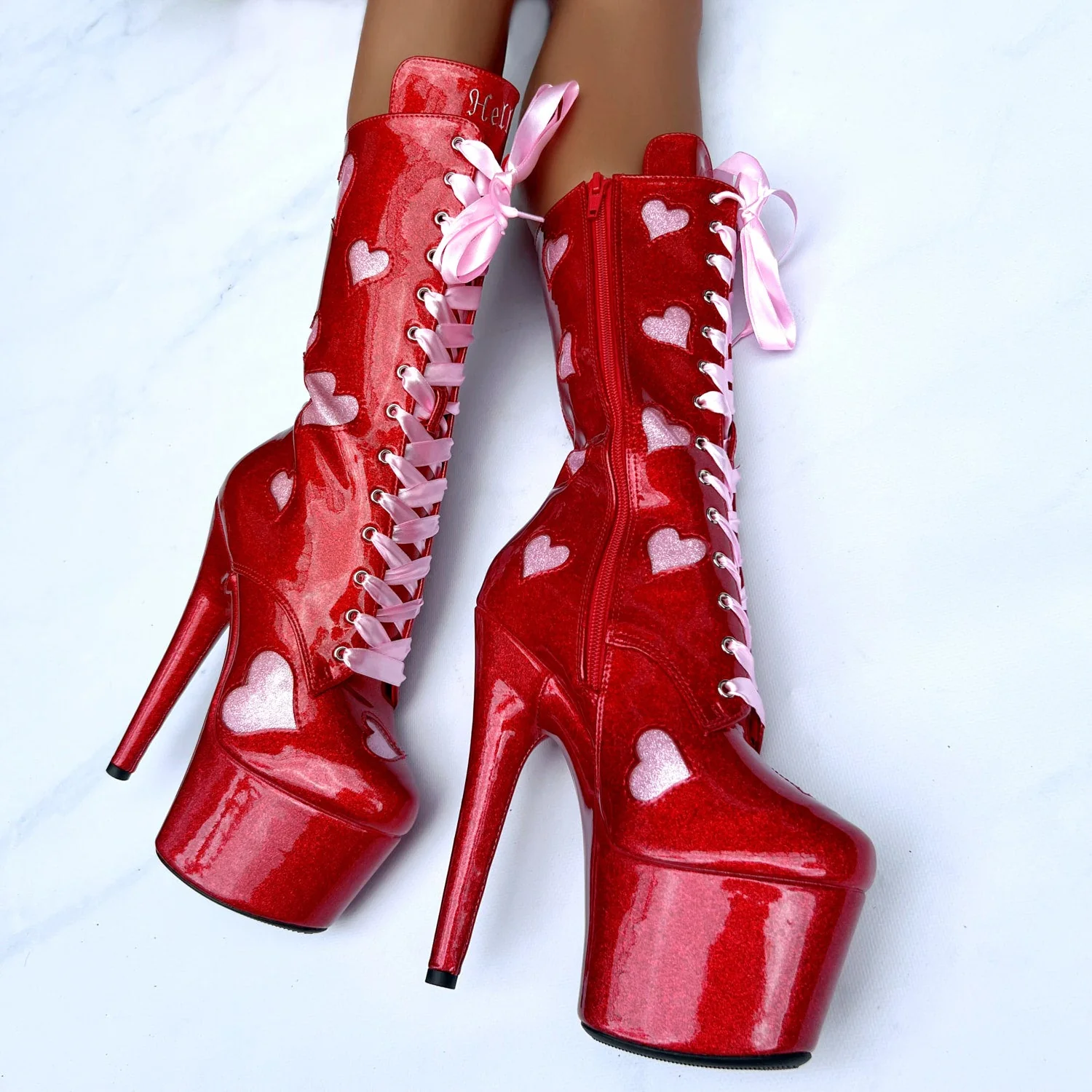 CUPID'S CHOKEHOLD - RED RIBBON BOOT - 7INCH - LIMITED ED.