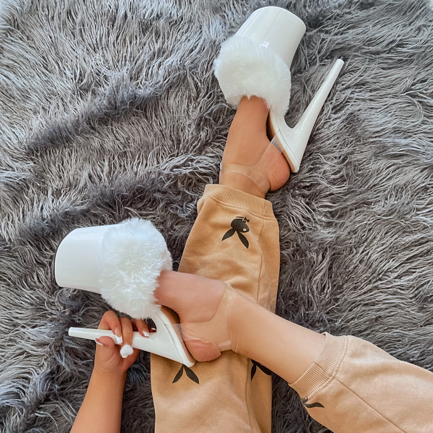 Stripper Slipper - Get in Loser - 8 INCH - Image 2