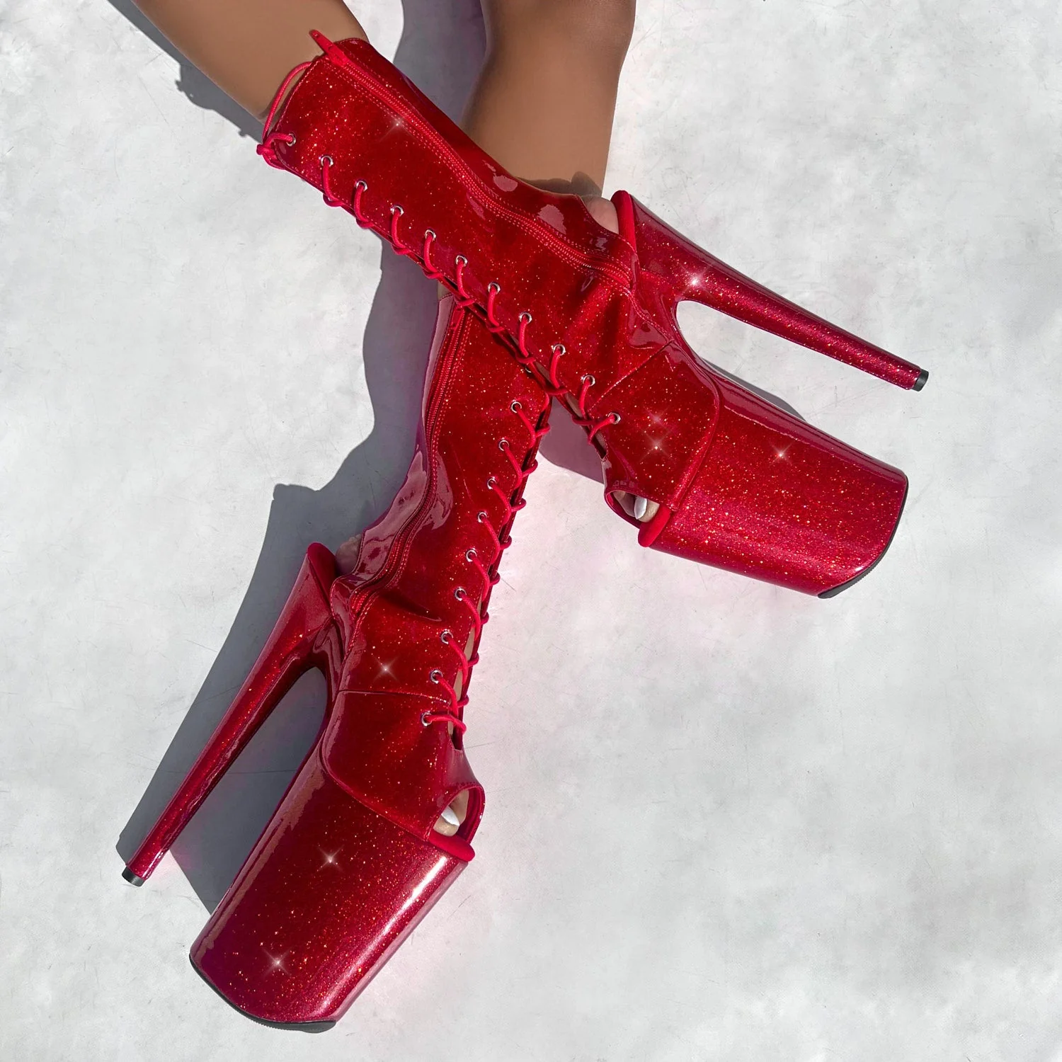 The Glitterati - OHOT Boot - Kansass - 9INCH