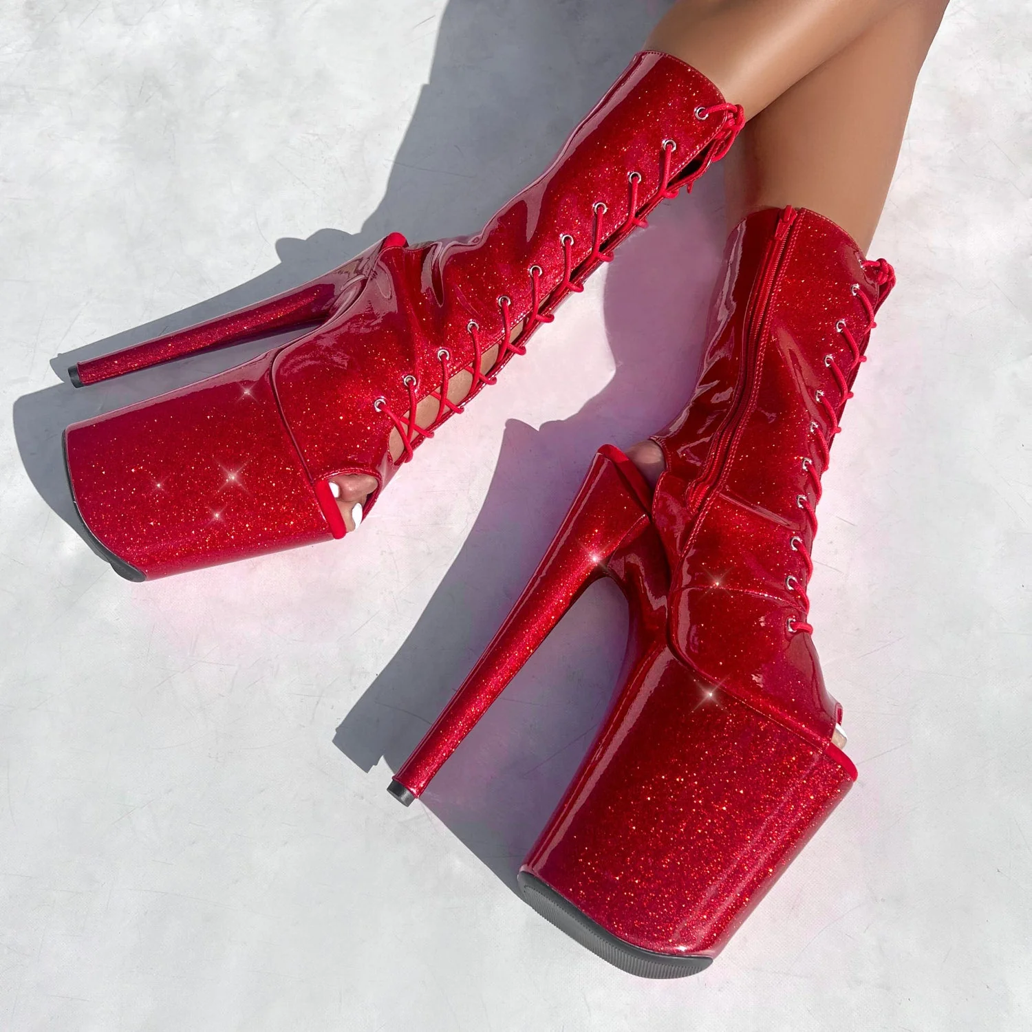 The Glitterati - OHOT Boot - Kansass - 9INCH - Image 2
