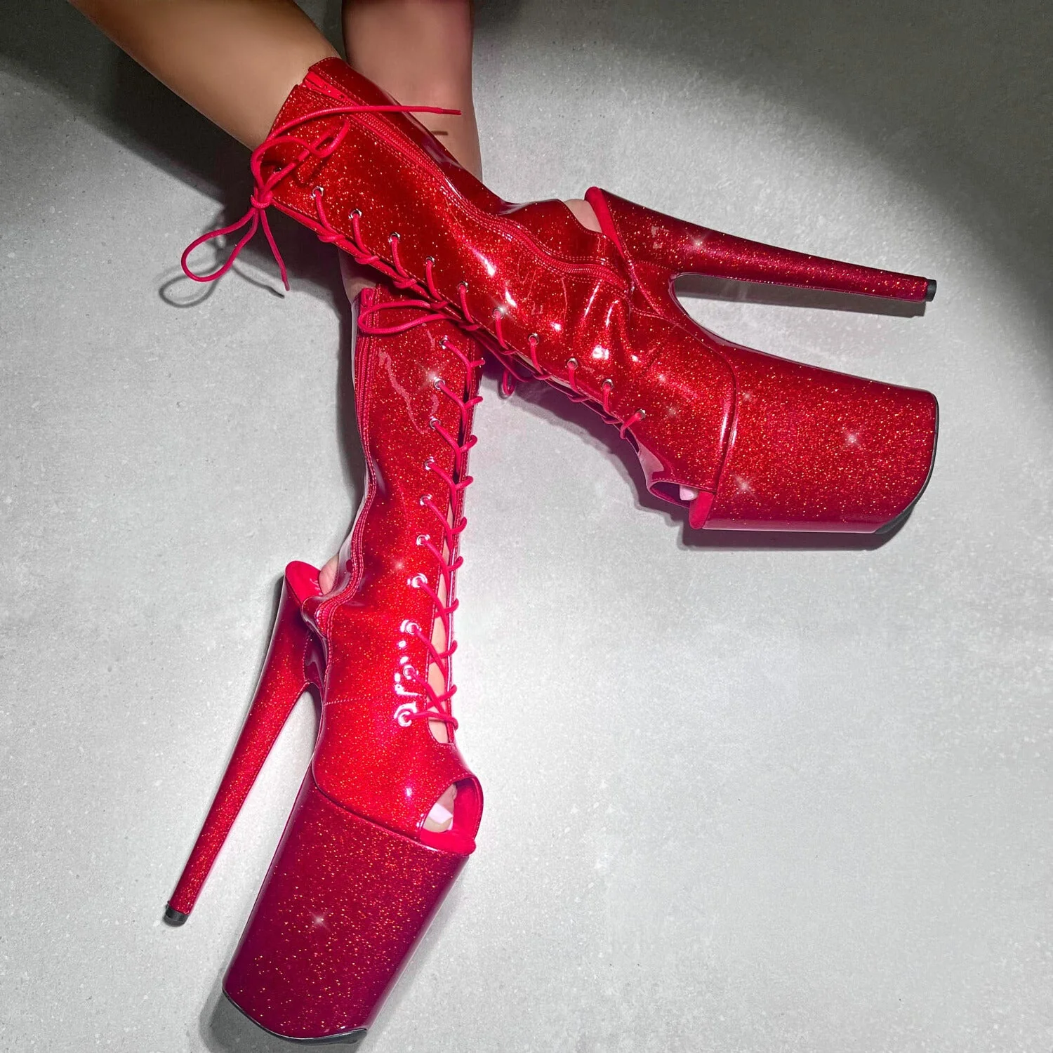 The Glitterati - OHOT Boot - Kansass - 9INCH - Image 5