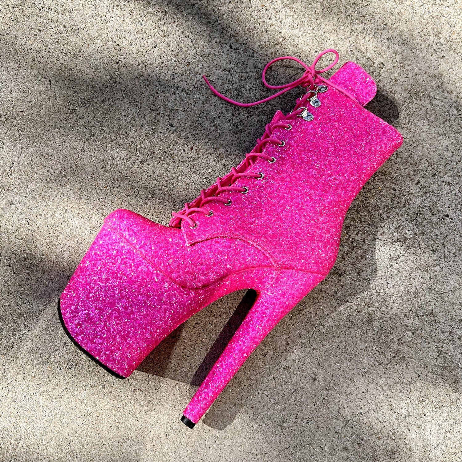 The Glitterati Xtra - Boot - Kitty Pink - 8 INCH - Image 3
