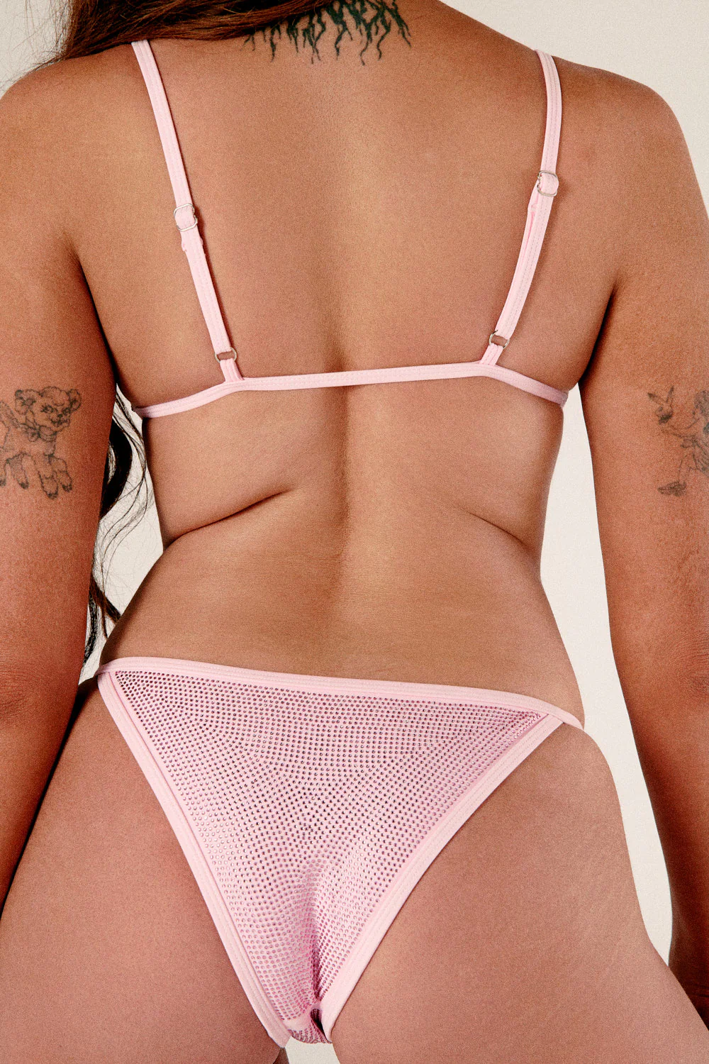 HOAH Bikini Clasp Release Miami Bottoms - Sparkle Pink - Image 4