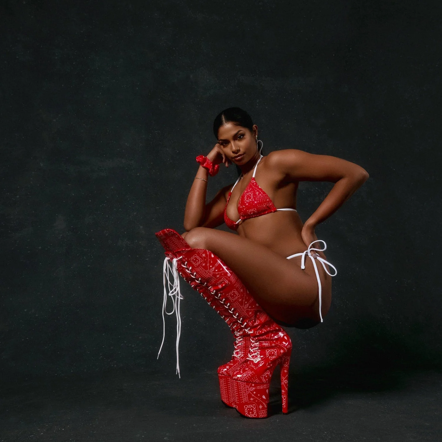 Red - HOAH Drop it Like its THOT - Bikini Top - Image 9