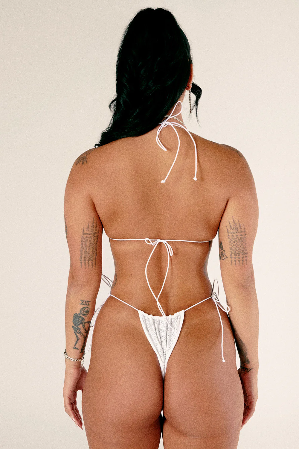 Sparkle White - HOAH Bikini Top - Image 6