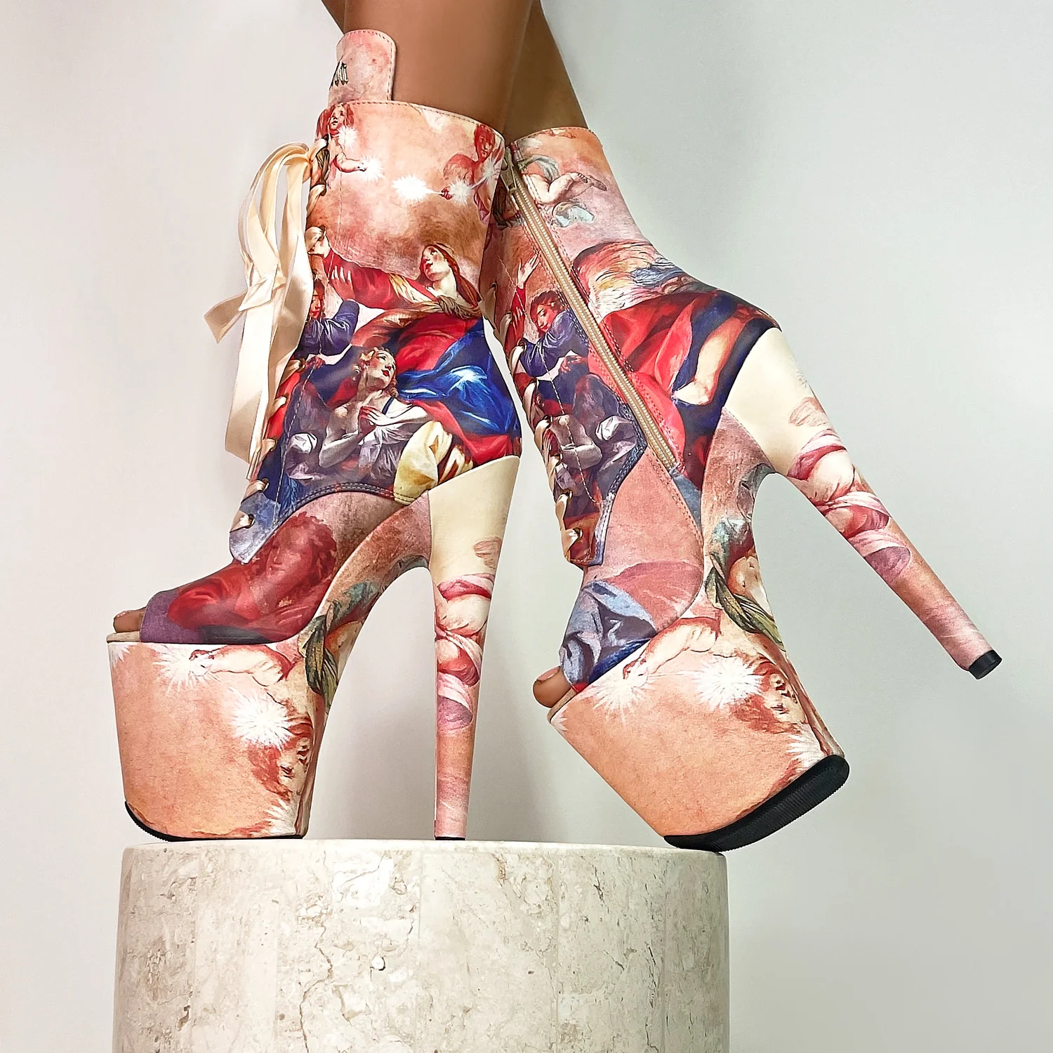 Holier Than Thou Open Toe - 8 INCH - Image 3