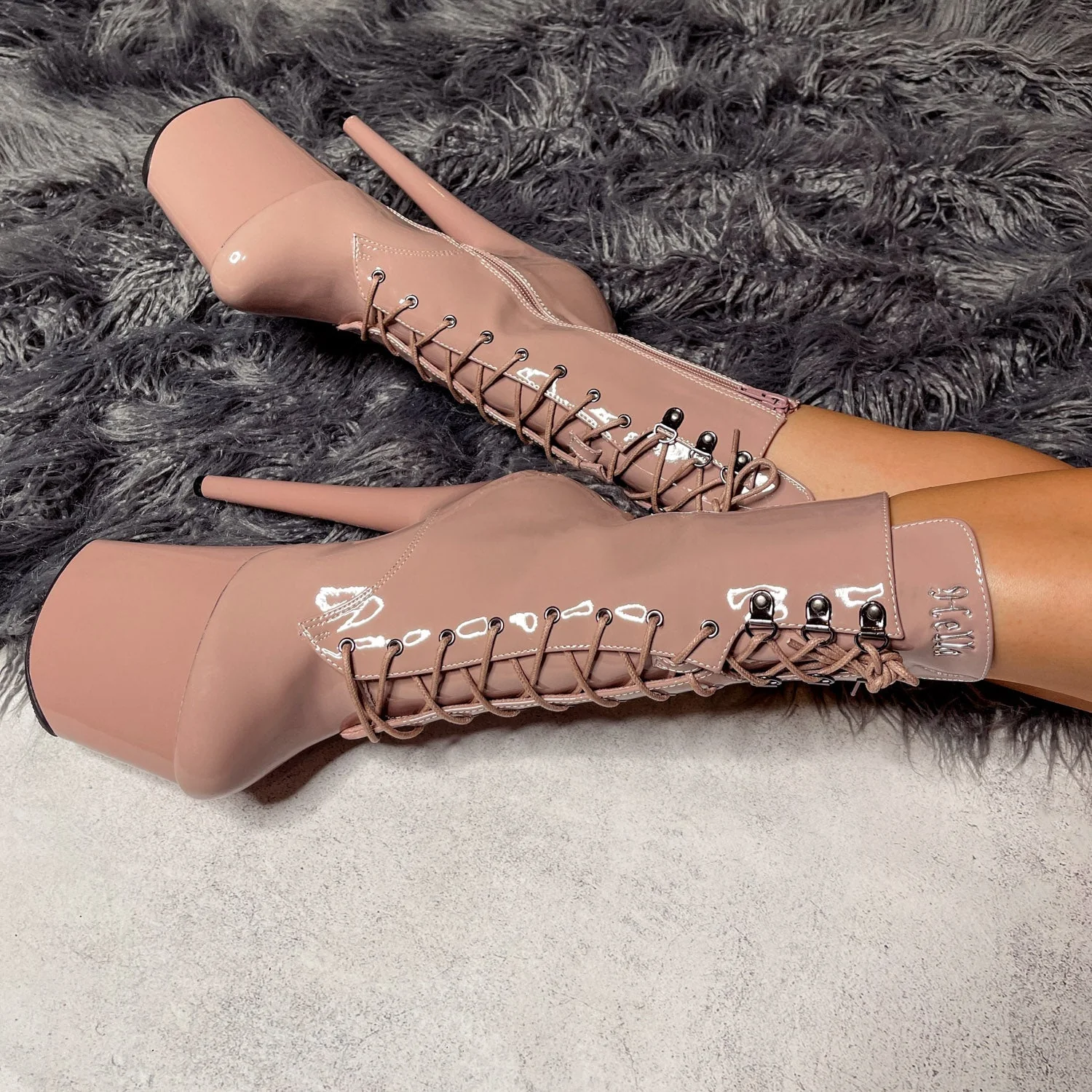 LipKit Boot Wide Fit - Boujee - 8 INCH - Image 4