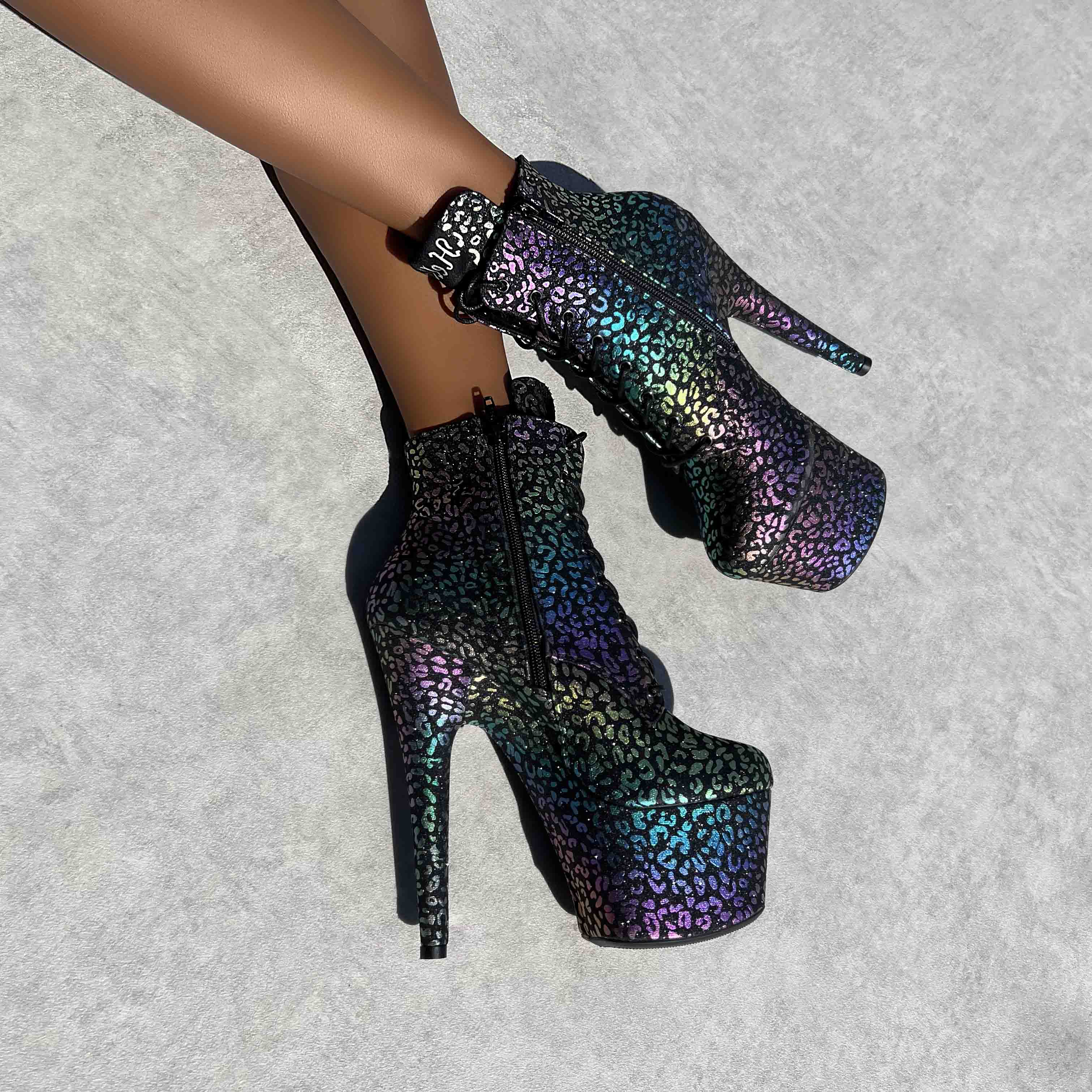 Moonlight Leopard Ankle Boot - 7INCH - Image 3