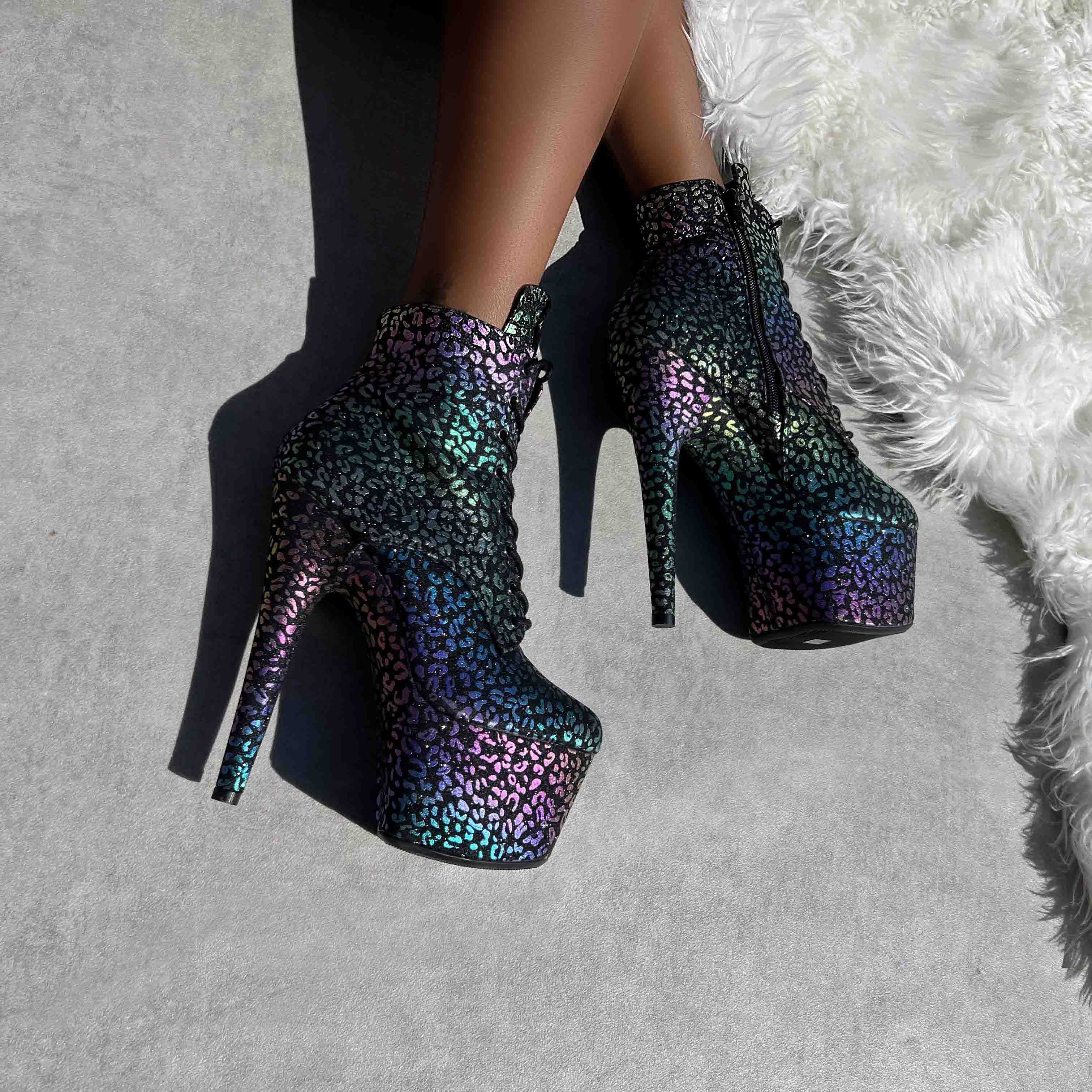 Moonlight Leopard Ankle Boot - 7INCH - Image 4