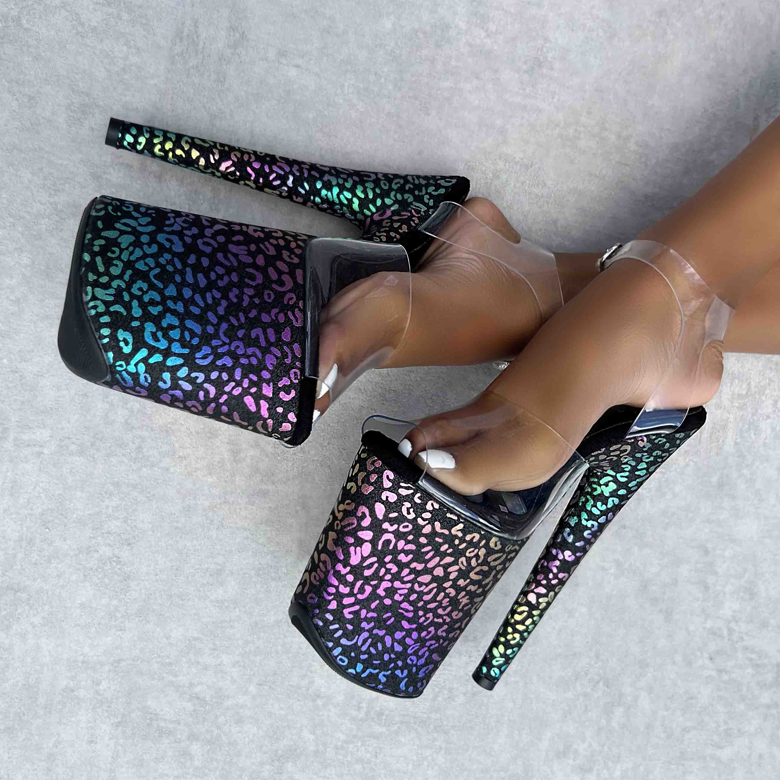 Moonlight Leopard Stiletto 8 INCH - Image 2