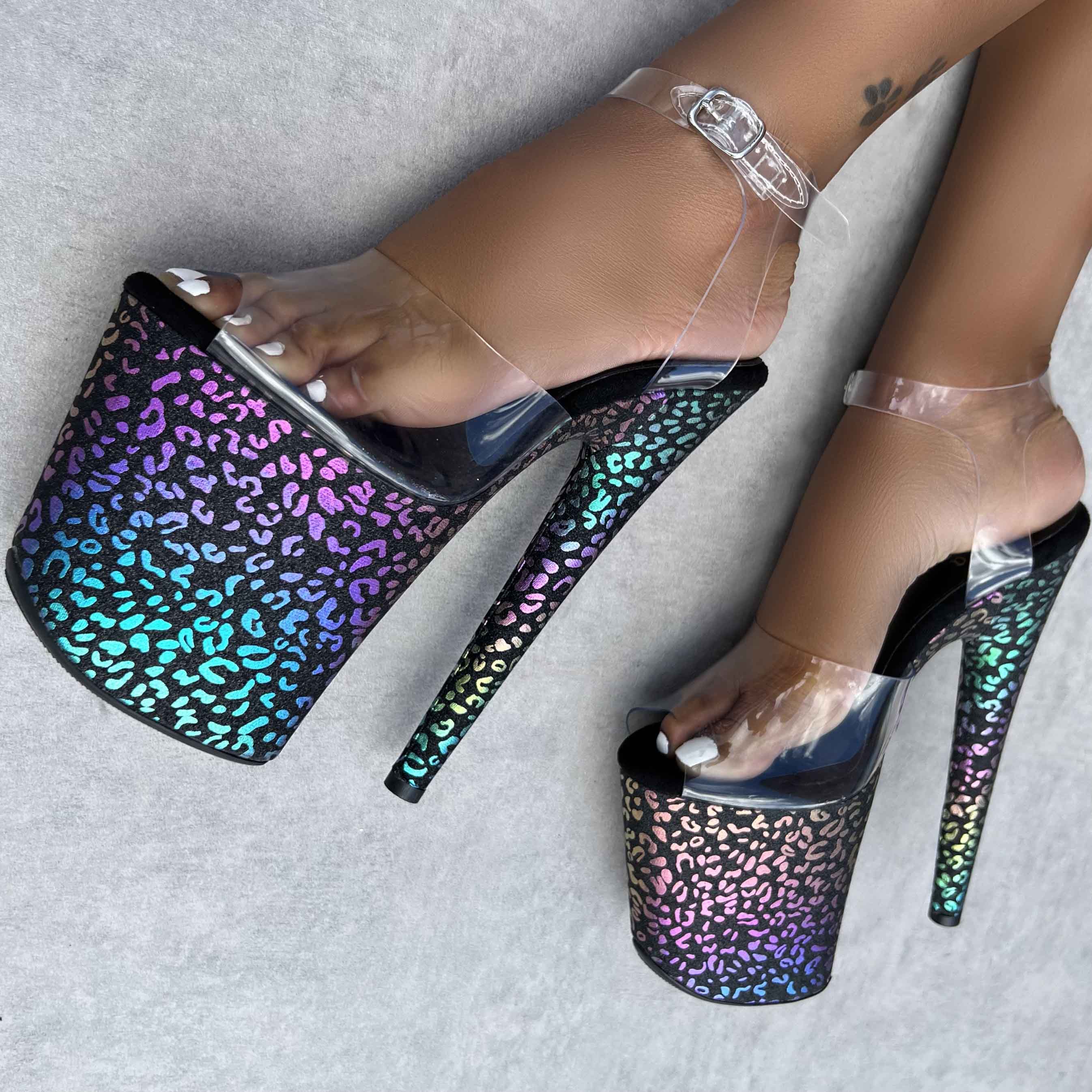 Moonlight Leopard Stiletto 8 INCH - Image 6