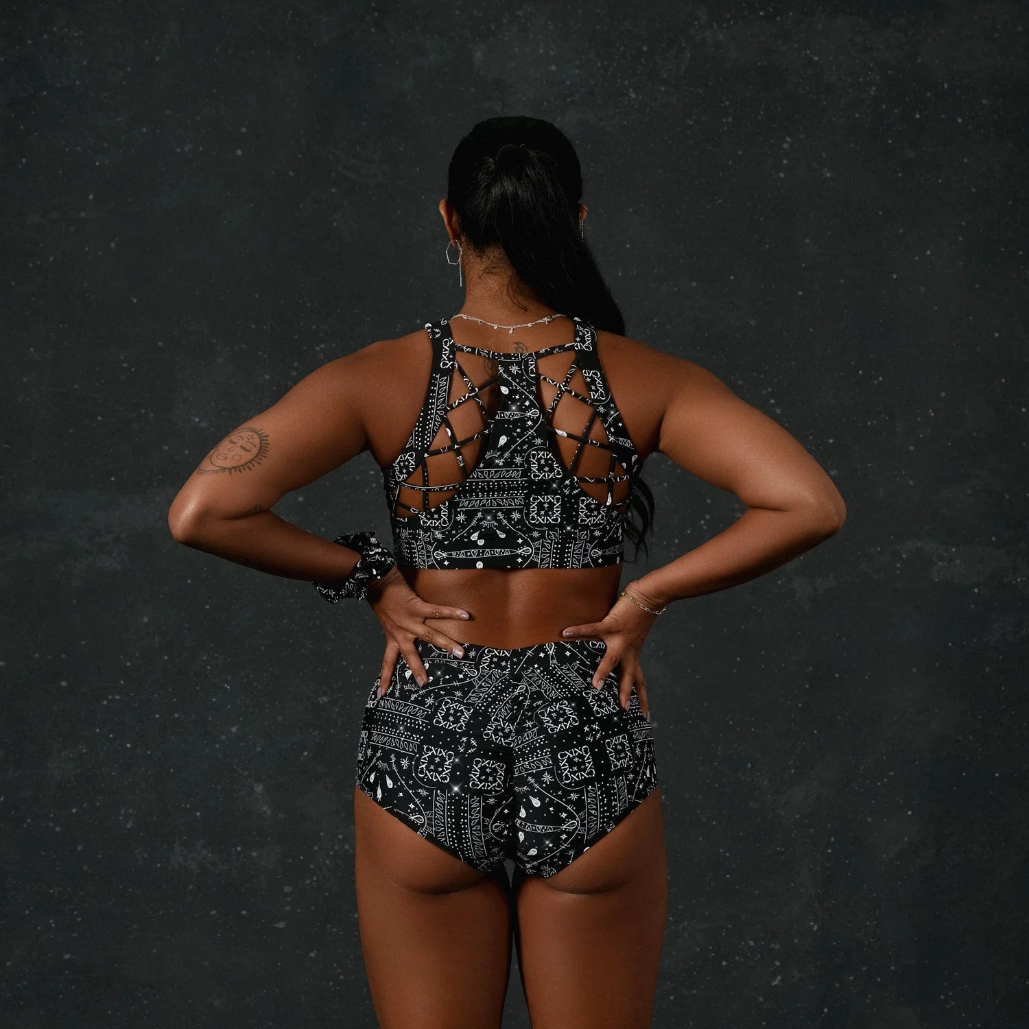 Nyx Bottoms - Bandana Baby - Black - Image 10