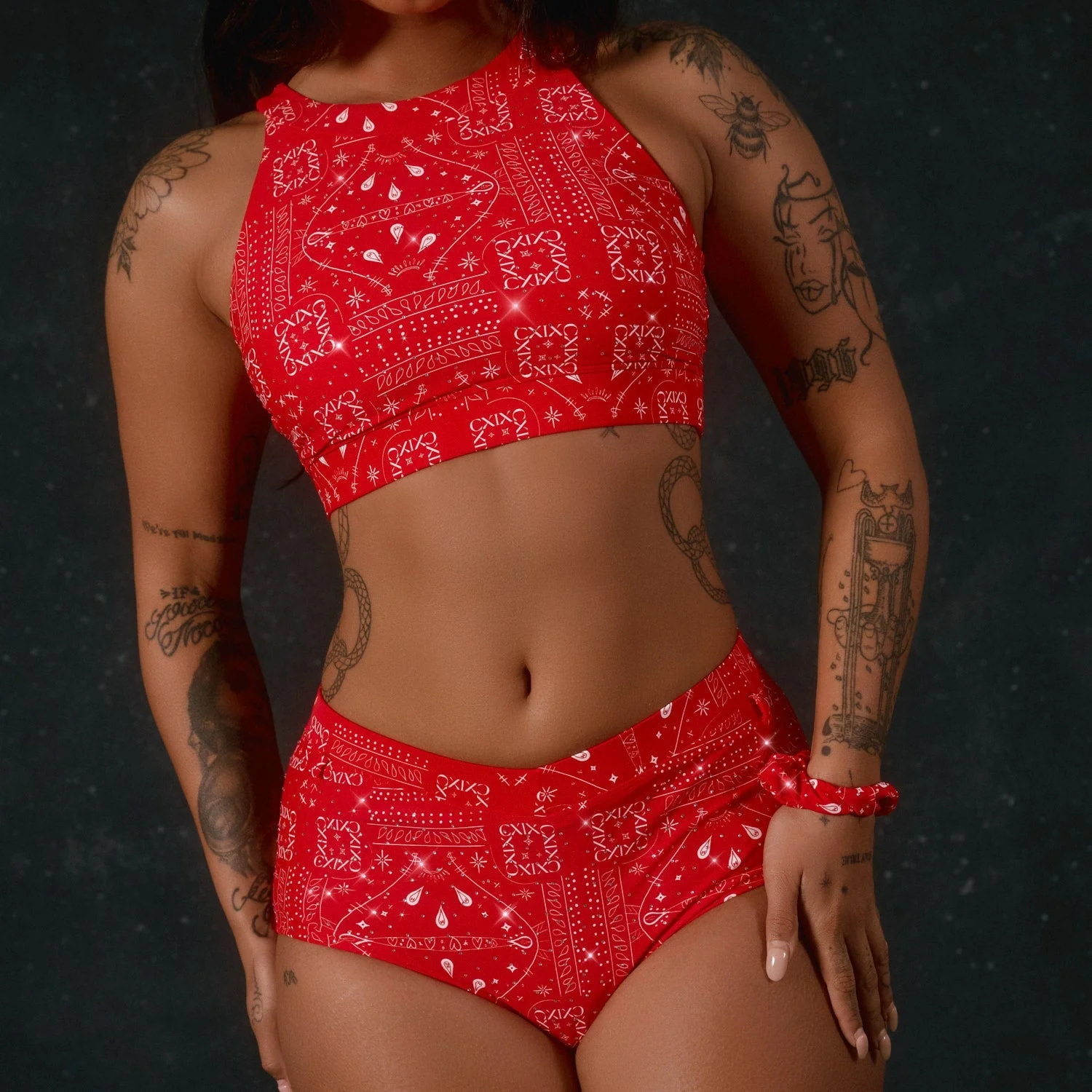 Nyx Top - Drop it Like its THOT - Red - Image 5