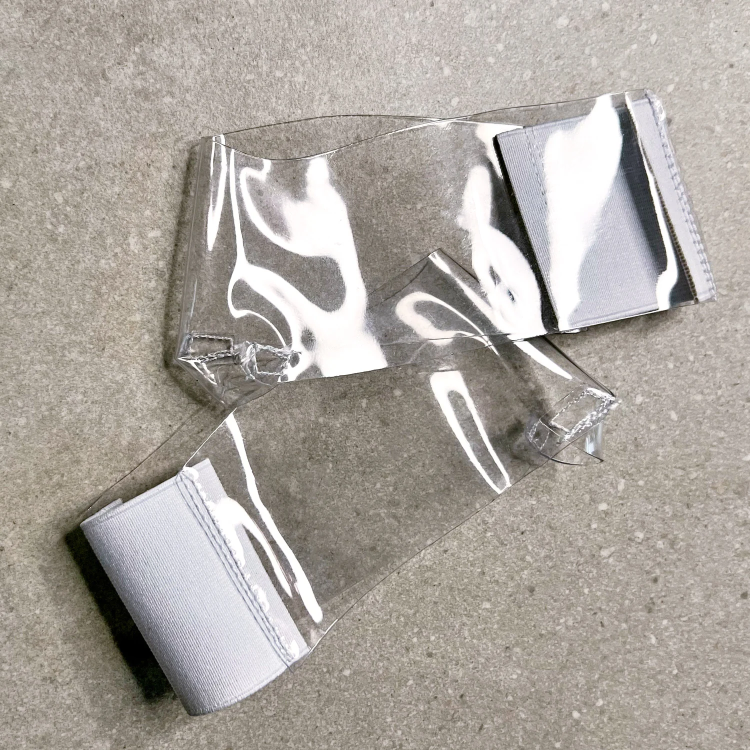Stiletto & Open Toe Shoe Protectors - Clear & White - 7 INCH - Image 2