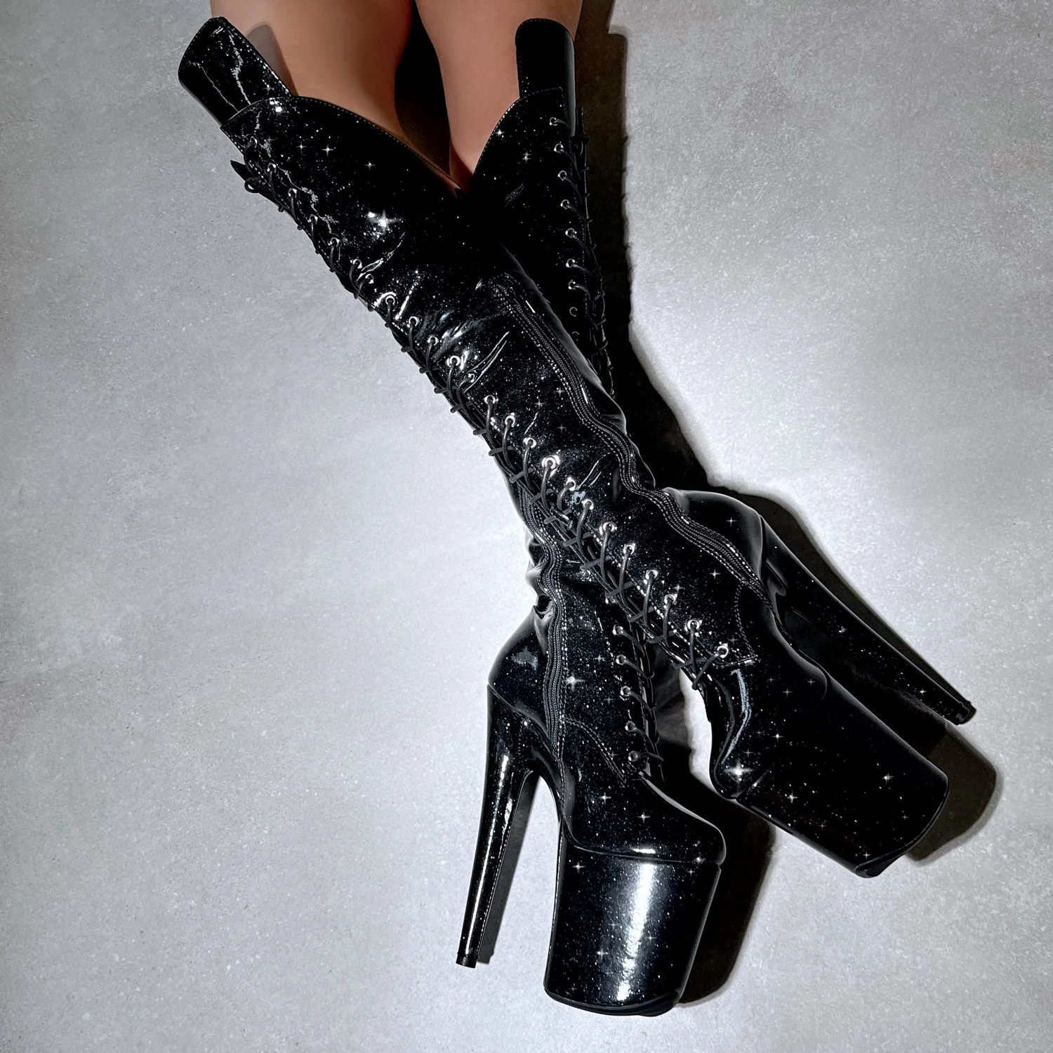 Sin City Over Knee Boot - 8 INCH - Image 2