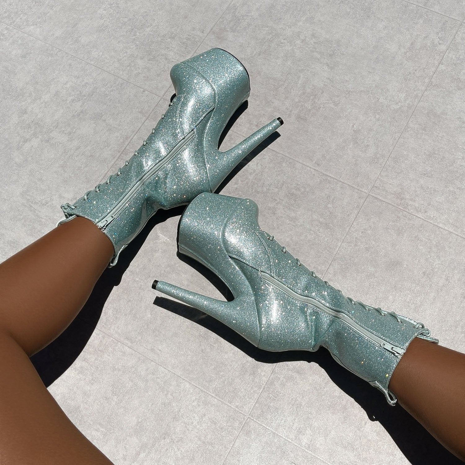 The Glitterati Boot - Ice Ice Baby - 7 INCH - Image 2