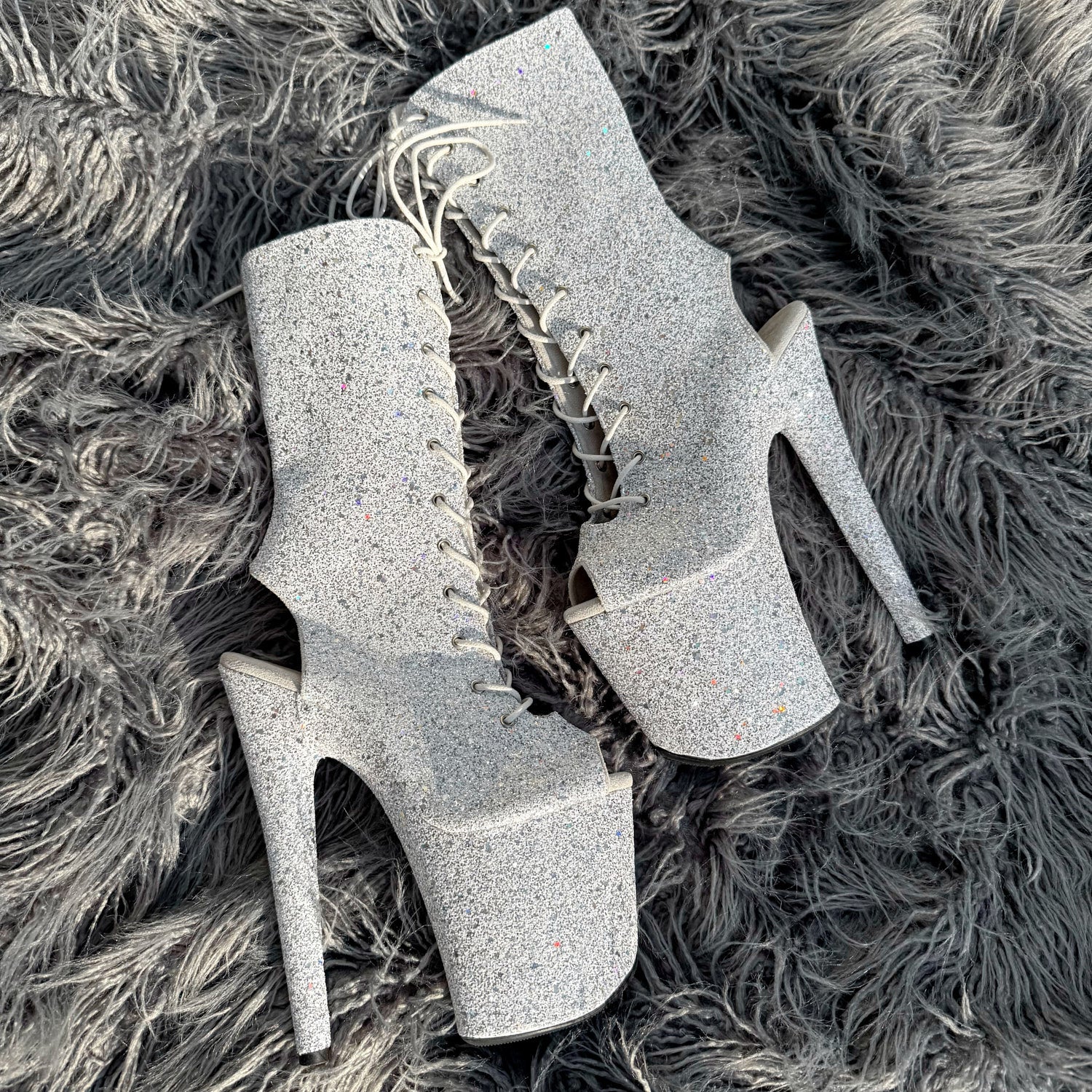 The Glitterati Xtra - OHOT Boot - Fairydust - 8INCH - Image 3