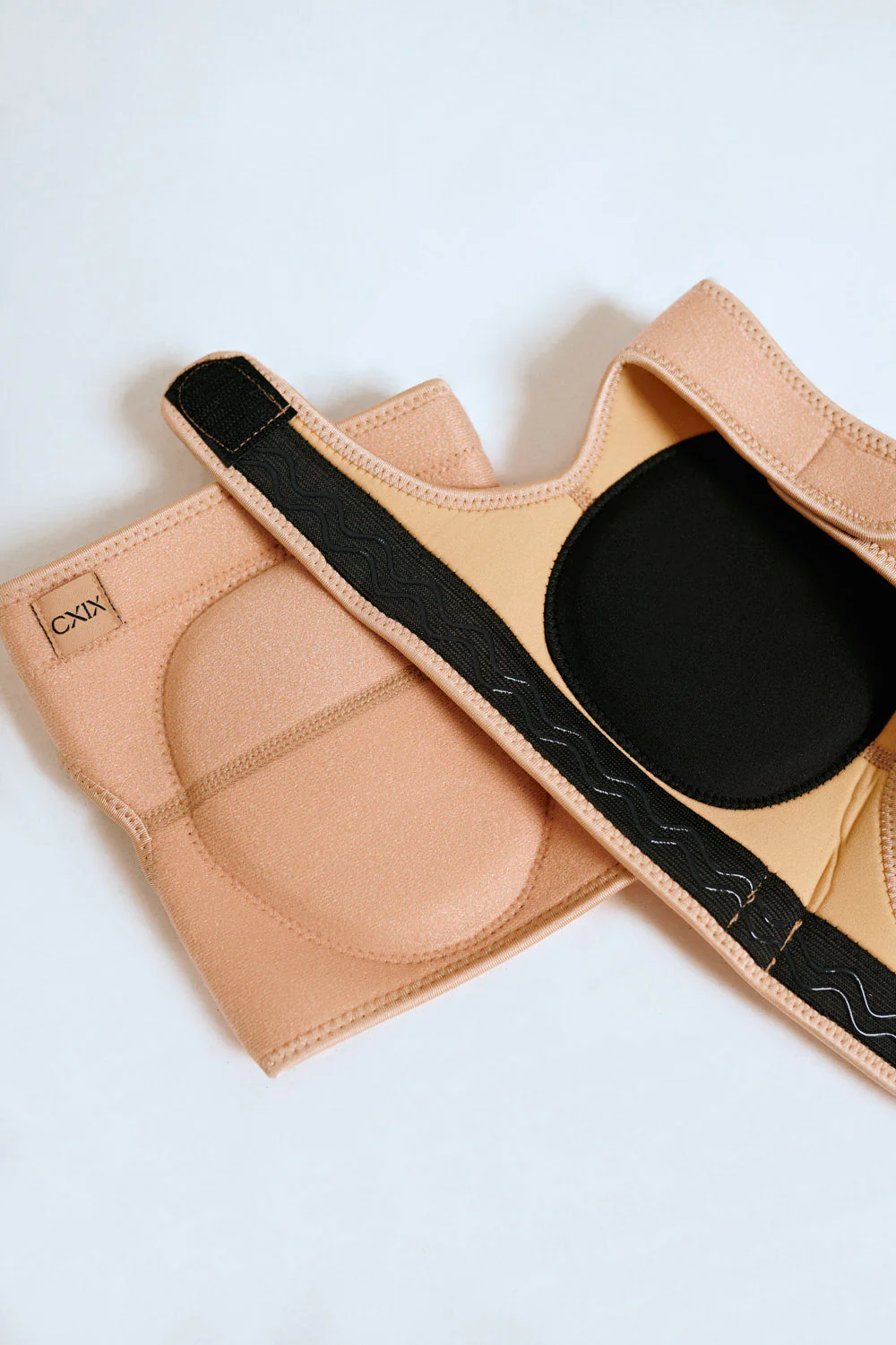 Velcro Knee Pads: Sand - Image 2